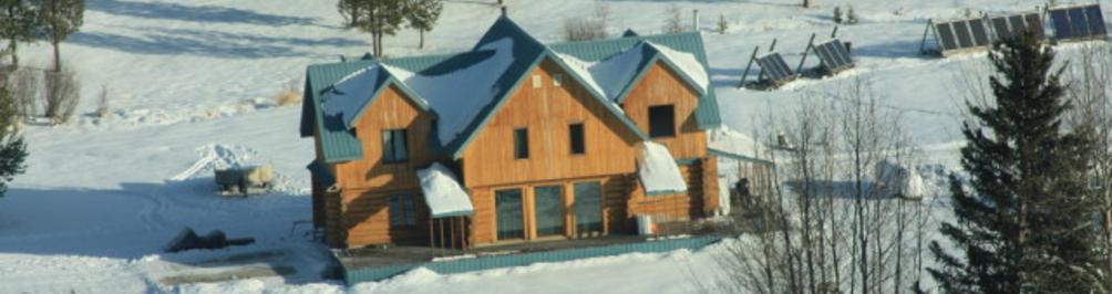 Log Cabin In Alberta Moonlightvalley Wilderness Lodge