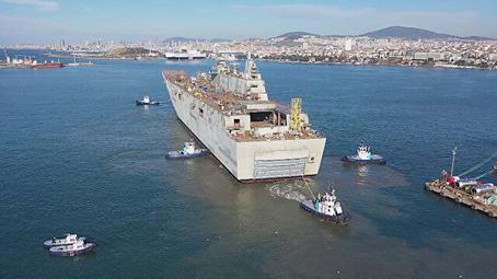 TCG Anadolu Turkish aircraft carrier
