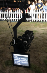 Teleprompter USa JIB prompter for GMA