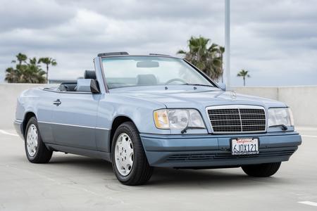 1994 Mercedes-Benz E320 Cabriolet (W124) Ice Blue Metallic for sale at Motor Car Company in San Diego Califonia