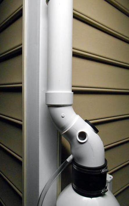 drain system radon