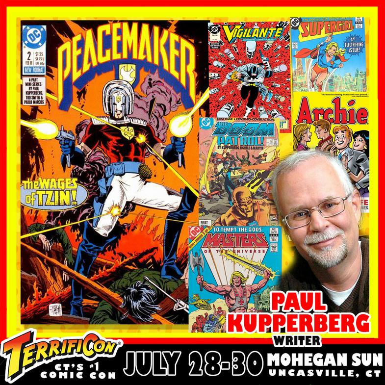 PAUL KUPPERBERG terrificon Connecticut's #1 comic con