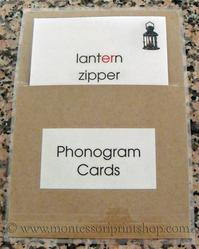 how to store Montessori language cards - montessori print shop