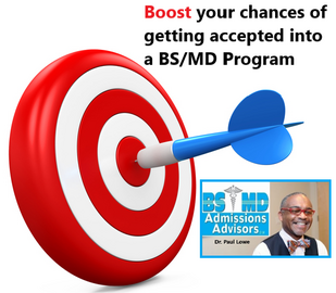 Combined BS MD Programs acceptances Dr Paul Lowe