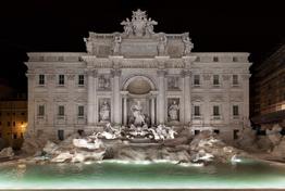 Fontana de Trevi en Roma