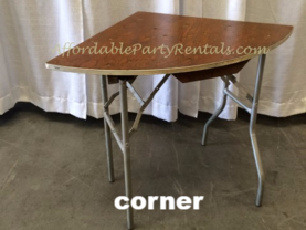 Rental chair and rental tables for events, weddings
