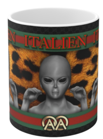 ITALIEN Designer #4 Ceramic Mug 11oz