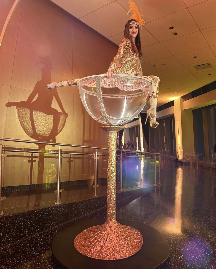 Giant Martini Glass - Athena Entertainment, corp