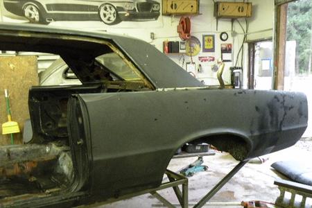 1965 pontiac gto major body rebuild 1965 pontiac gto major body rebuild