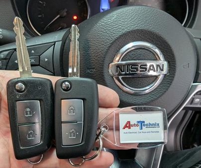 Nissan NV200 replacement remote flip keys