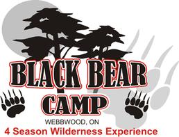 Black Bear Camp Logo - 4 Season Widerness Camp