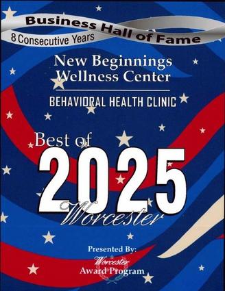 New Beginnings Wellness Center Best of Worcester 2025 Behavioral Health Clinic