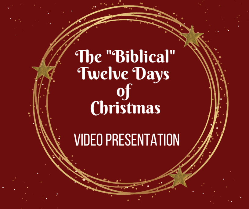 Biblical 12 Days of Christmas