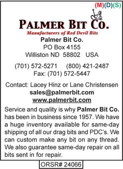 Palmer Bit Company, Bits