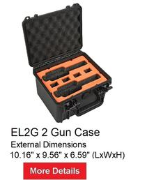 Gun Case- Elephant Leather – Trophy Room Collection