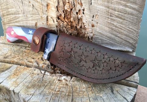 How to make easy DIY leather knife sheaths. FREE step by step instructions. www.DIYeasycrafts.com