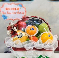Giỏ hoa quả nhập khẩu Hà Nội tháng 12