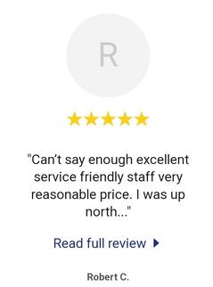 5 star review from Bob Conn