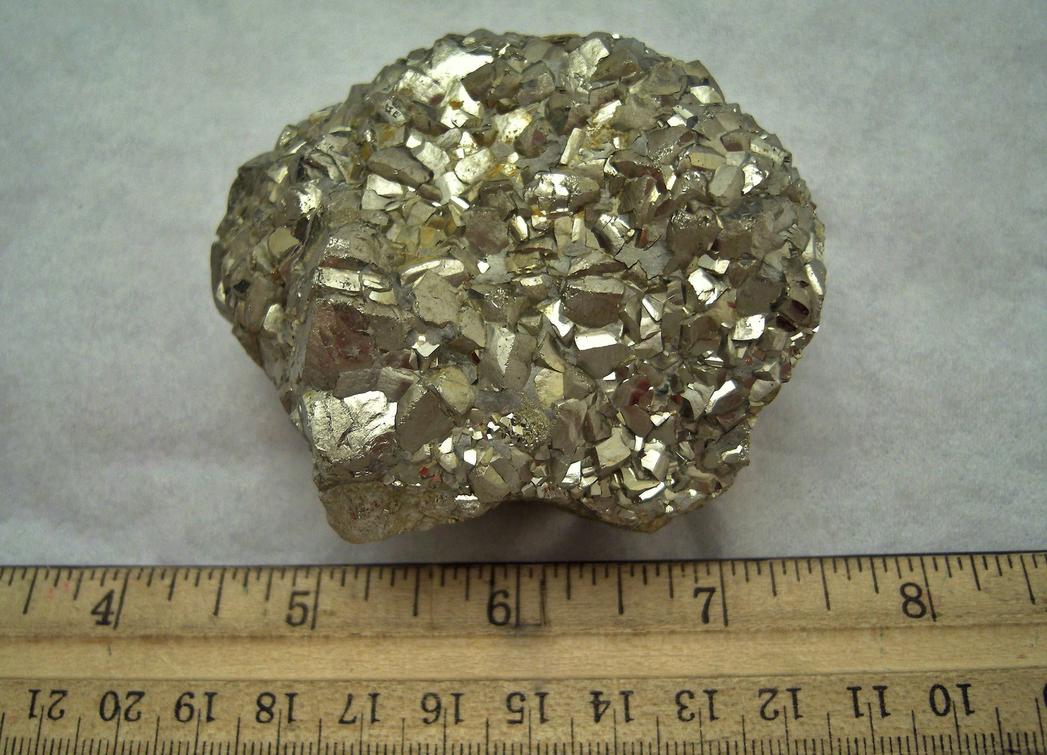 Pyrite crystals, Schoharie Township, Schoharie County, New York, USA
