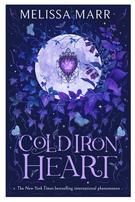 Illustrated cover with a moon and brooch