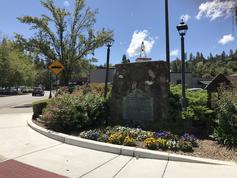 Snowshoe Thompson Monument Solar Lamp City Grant Project by Josette Johnson