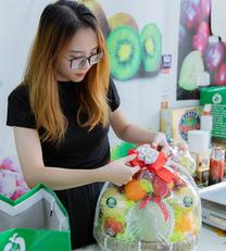 Giỏ hoa quả nhập khẩu 200k, 300k, 300k tại ​​​​​Hà Nội