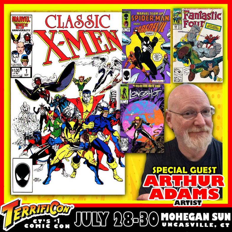 ARTHUR ADAMS terrificon Connecticut's #1 comic con