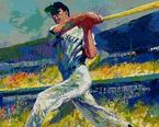 LeRoy Neiman The DiMaggio Cut