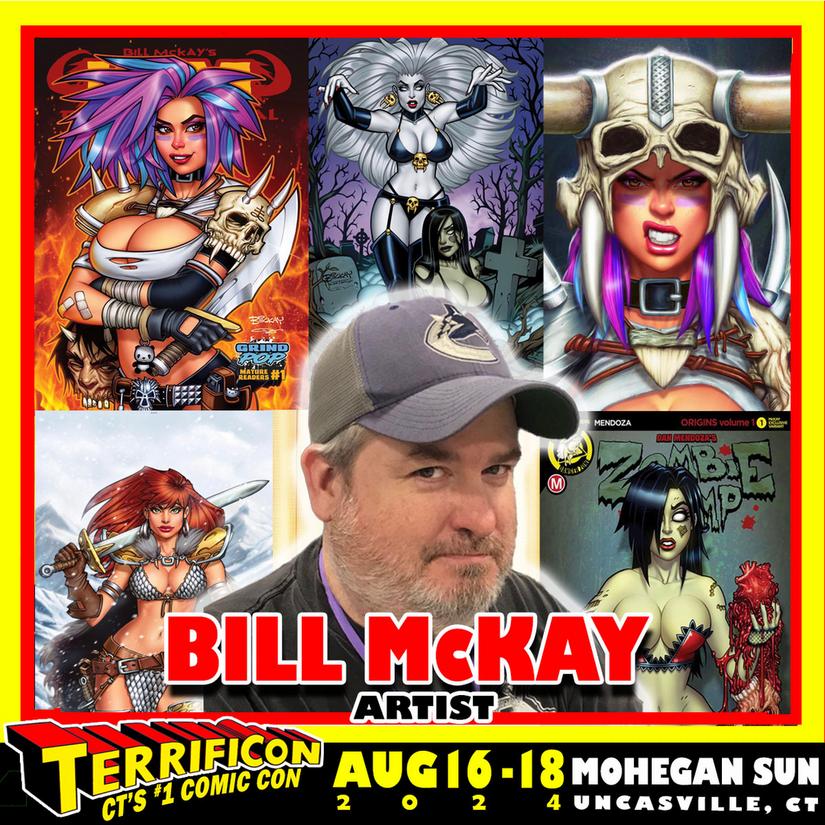 COMIC BOOK CREATOR GUESTS for TERRIFICON CONNECTICUT