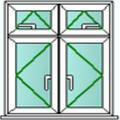 Style 52 window