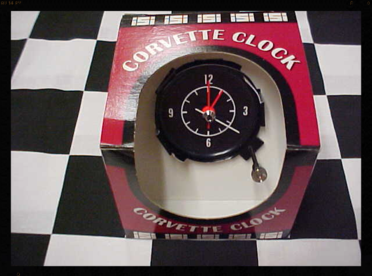 1972, 72, 1973, 73, 1974, 74 Corvette Clock