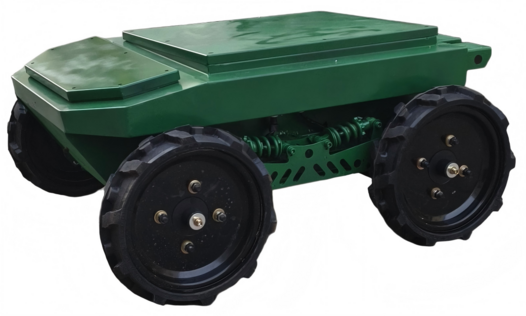 Shooting range robotic target carrier