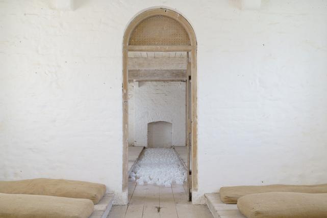 Glass installation at Portuma Workhouse