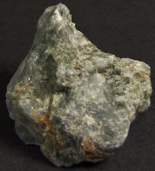 fluorescent Marialite-Meionite Scapolite Wernerite, Muscovite, Pyrite, Limonite, Grenville Scapolite Prospect, Grenville-sur-la-Rouge, Argenteuil RCM, Laurentides, Quebec, Canada
