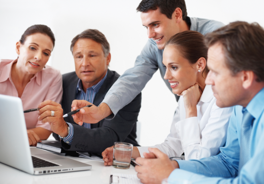 Treeline Web Marketing Picture Group Working