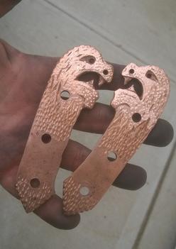 DIY Viking Dragon Head Shipwreck Knife. www.DIYeasycrafts.com