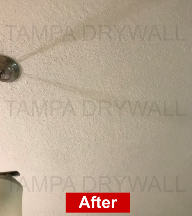 Drywall Repair Services Tampa Before and After Gallery