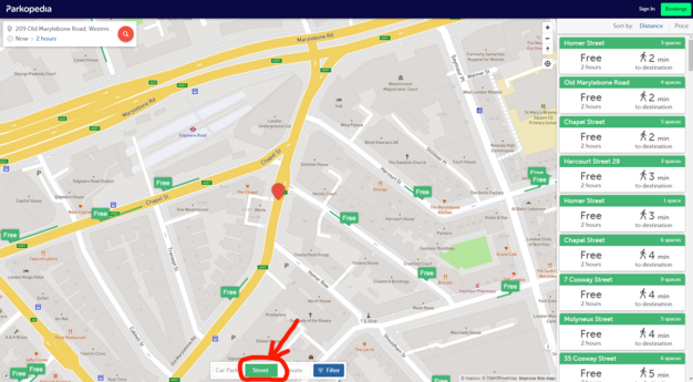 02 Ayurvedic Massage of London Marylebone Parking Info 2