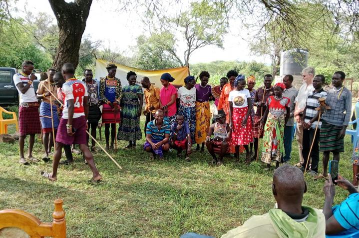 visit with AIC Kokwototo and Orus in East Tiaty