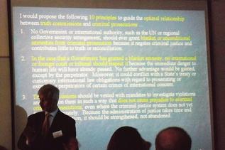Lyal S. Sunga London UK war crimes conference
