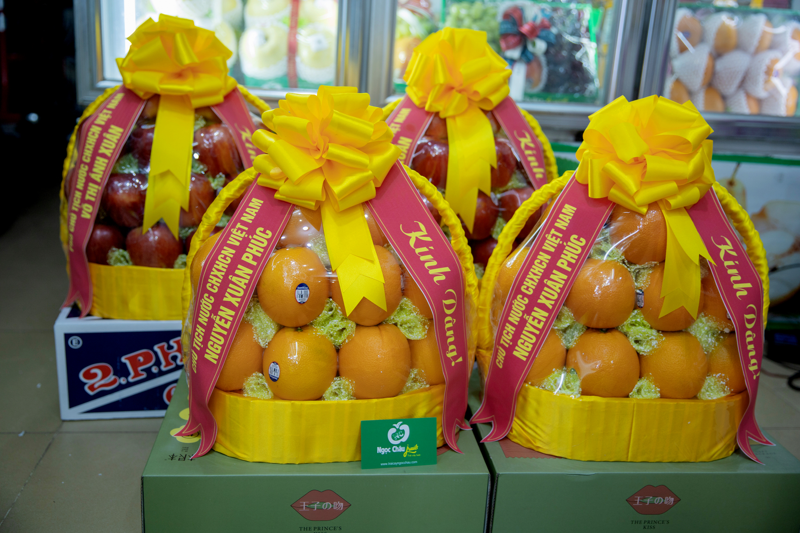Hoa quả nhập khẩu, giỏ hoa quả trái cây nhập khẩu uy tín tại Hà Nội