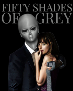 "50 Shades Of Grey Aliens" T-Shirt"