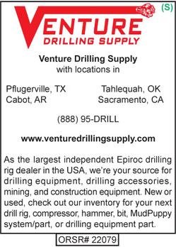 Drilling Equipment, Venture Drilling Supply