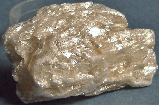 fluorescing white TALC - Balmat, Balmat-Edwards Zinc District, St. Lawrence County, New York, USA