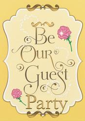 BE OUR GUEST