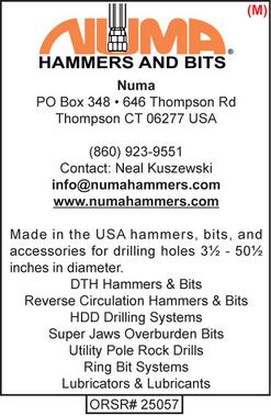 Drilling Tools, Numa Hammers