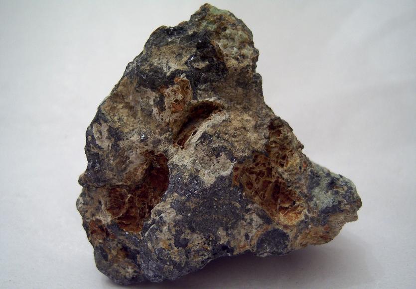 fluorescent CERUSSITE, HYDROZINCITE, GALENA - Passaic Pit (Marshall Mine; Passaic Mine), Sterling Hill, Ogdensburg, Franklin Mining District, Sussex County, New Jersey, USA - sold