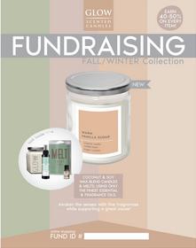 Glow Scented Candles Fundraiser Brochure