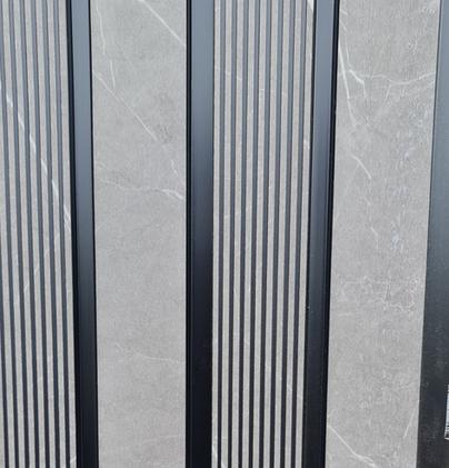 Charcoal Louvers - Goyal Pvc Panel