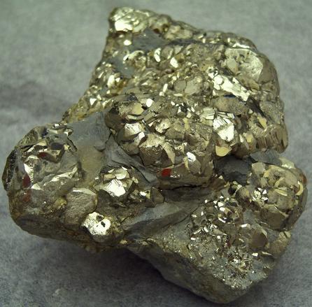 PYRITE crystals - Schoharie Township, Schoharie County, New York, USA
